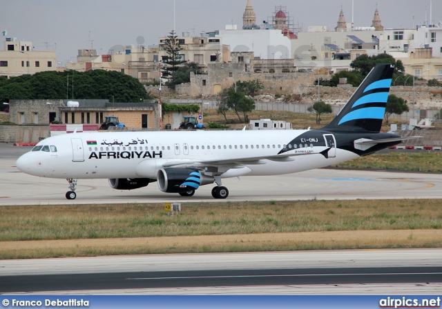 EI-ONJ, Airbus A320-200, Afriqiyah Airways