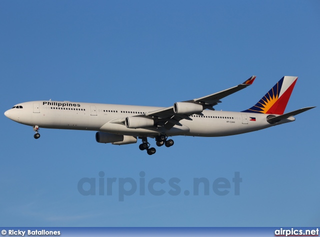 RP-C3441, Airbus A340-300, Philippine Airlines