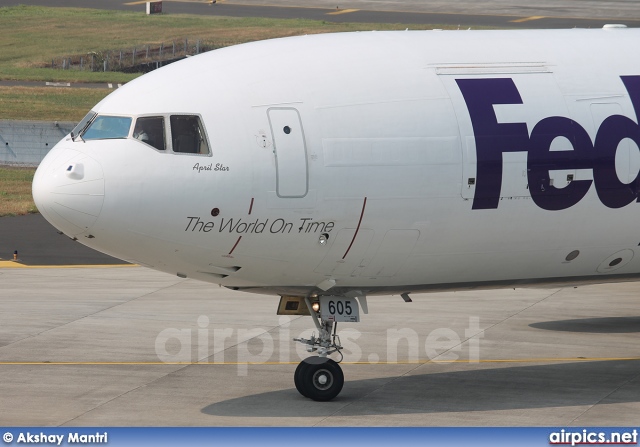 N605FE, McDonnell Douglas MD-11-F, Federal Express (FedEx)
