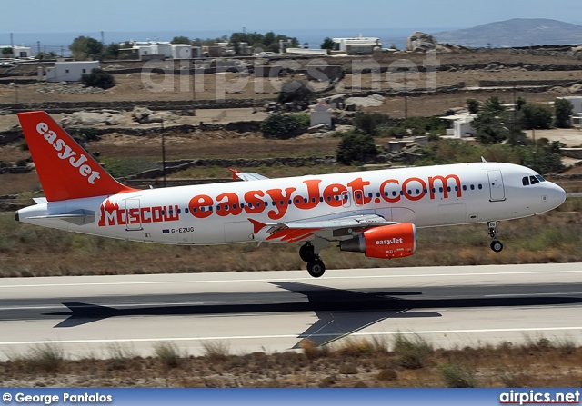 G-EZUG, Airbus A320-200, easyJet