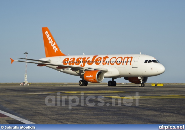 G-EZAS, Airbus A319-100, easyJet