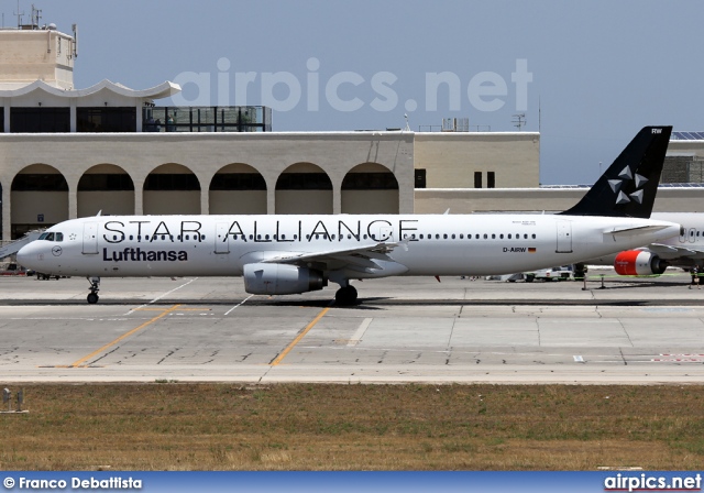 D-AIRW, Airbus A321-100, Lufthansa