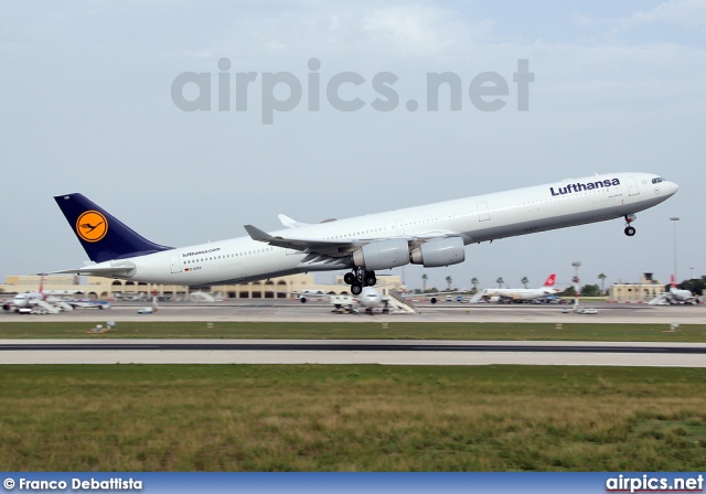 D-AIHX, Airbus A340-600, Lufthansa
