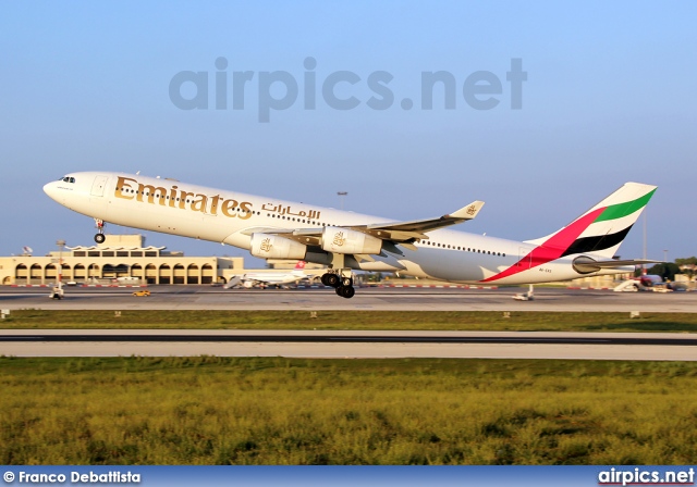 A6-ERS, Airbus A340-300, Emirates