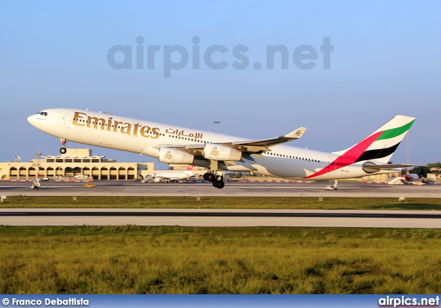 A6-ERS, Airbus A340-300, Emirates