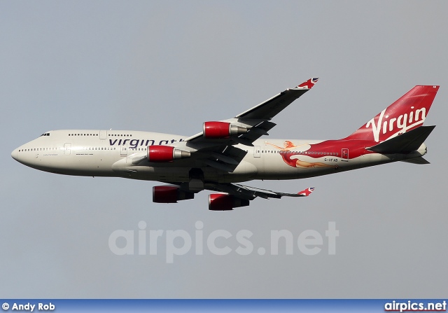 G-VFAB, Boeing 747-400, Virgin Atlantic