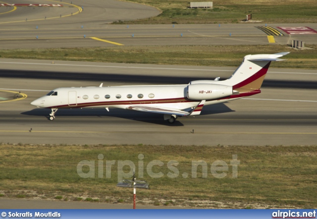 HB-JKI, Gulfstream G550, Private