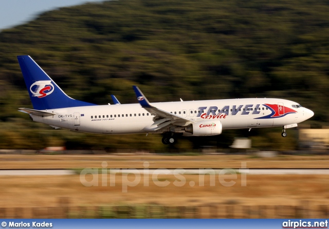 OK-TVS, Boeing 737-800, Travel Service (Czech Republic)