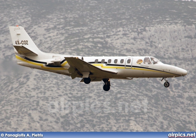 4X-COZ, Cessna S550-Citation II (S/II), Private