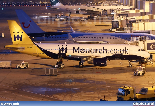 G-OZBW, Airbus A320-200, Monarch Airlines