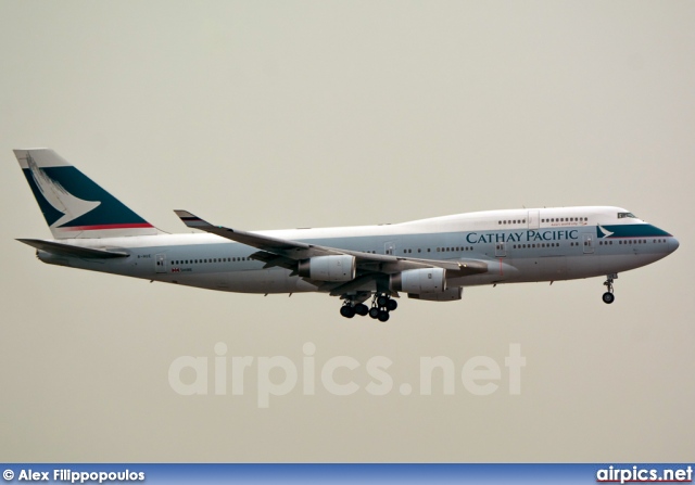 B-HUE, Boeing 747-400, Cathay Pacific