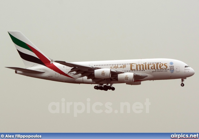 A6-EEX, Airbus A380-800, Emirates