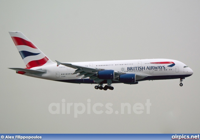 G-XLEH, Airbus A380-800, British Airways