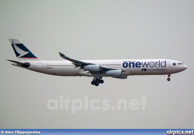 B-HXG, Airbus A340-300, Cathay Pacific