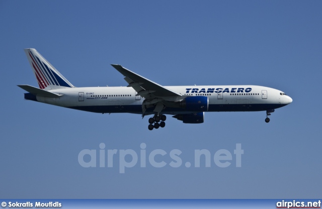 EI-UNZ, Boeing 777-200, Transaero