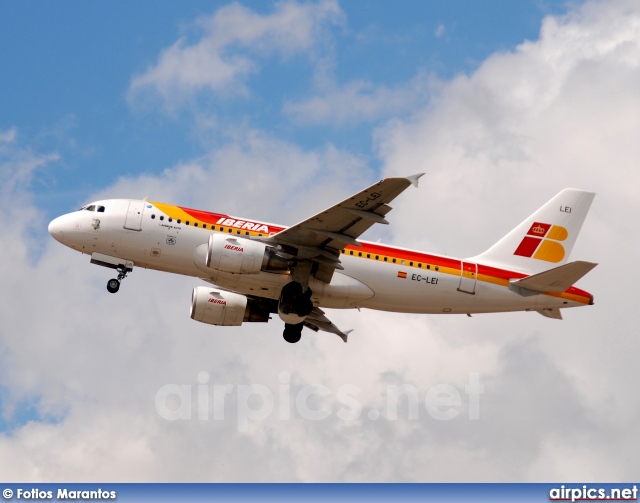 EC-LEI, Airbus A319-100, Iberia