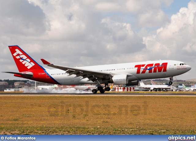 PT-MVV, Airbus A330-200, TAM Linhas Aereas