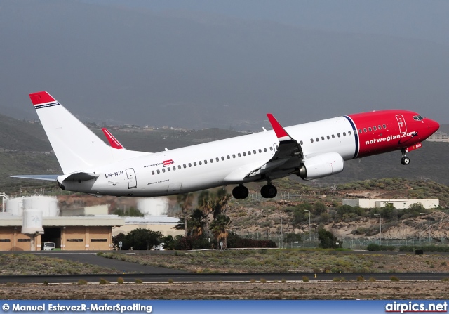 LN-NIH, Boeing 737-800, Norwegian Air Shuttle