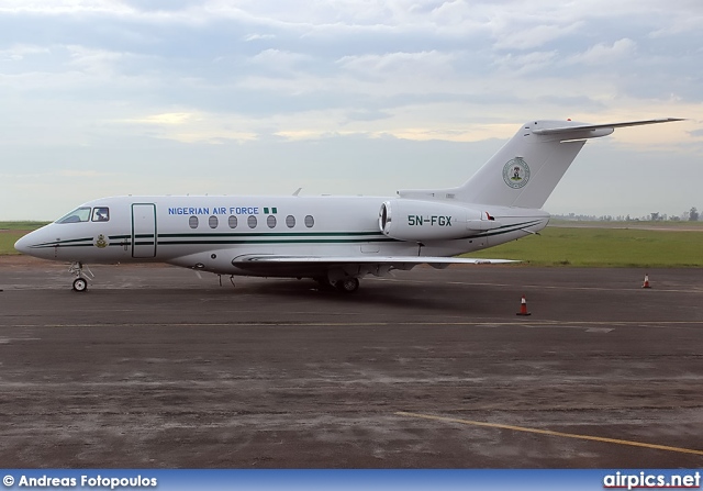 5N-FGX, Hawker (Beechcraft) 4000, Nigerian Air Force