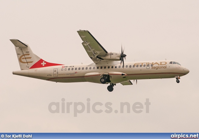 HB-ACA, ATR 72-500, Etihad Regional