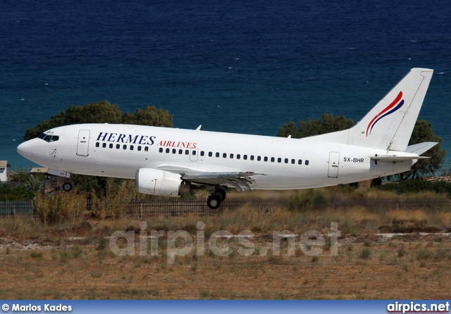 SX-BHR, Boeing 737-500, Hermes Airlines