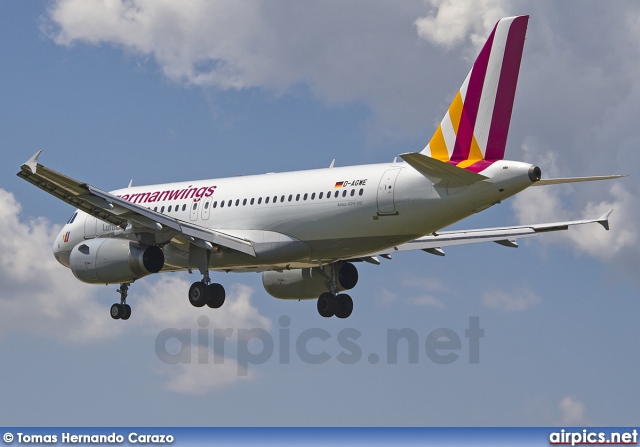 D-AGWE, Airbus A319-100, Germanwings