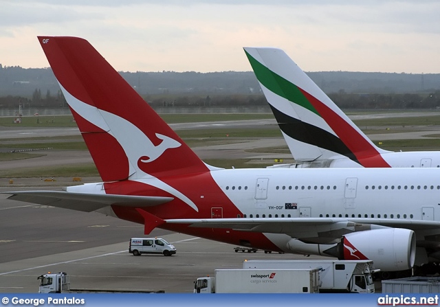VH-OQF, Airbus A380-800, Qantas