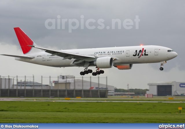 JA710J, Boeing 777-200ER, Japan Airlines