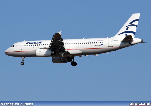 SX-DGR, Airbus A320-200, Aegean Airlines