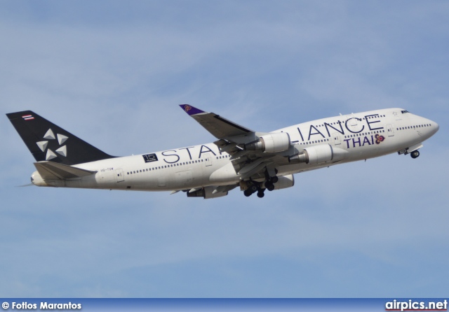 HS-TGW, Boeing 747-400, Thai Airways