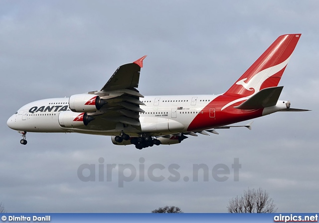 VH-OQB, Airbus A380-800, Qantas