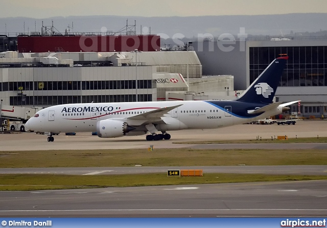 N965AM, Boeing 787-8 Dreamliner, Aeromexico