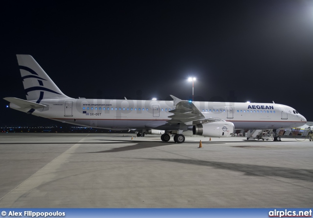 SX-DGT, Airbus A321-200, Aegean Airlines