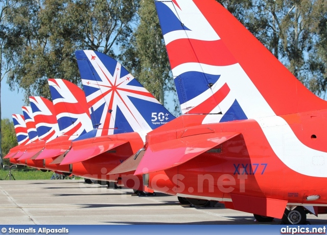 XX177, British Aerospace (Hawker Siddeley) Hawk-T.1, Royal Air Force