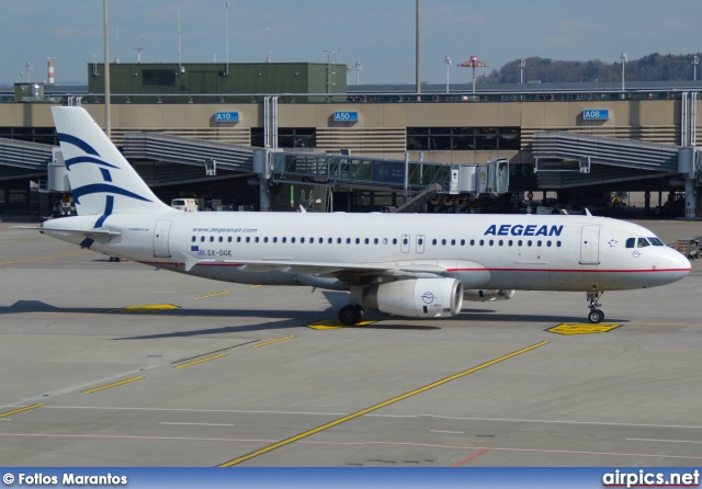 SX-DGE, Airbus A320-200, Aegean Airlines