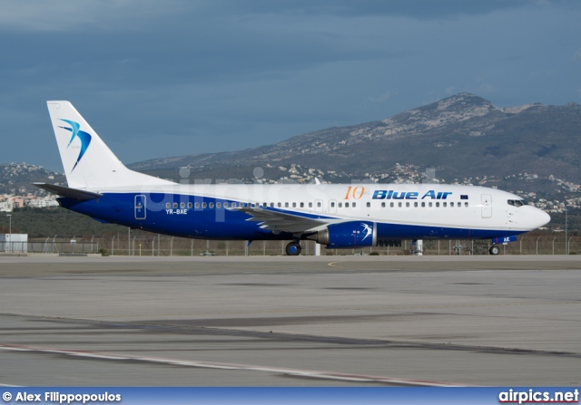 YR-BAE, Boeing 737-400, Blue Air