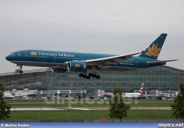 VN-A150, Boeing 777-200ER, Vietnam Airlines