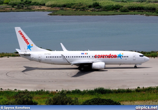 CS-TQU, Boeing 737-800, Corendon Dutch Airlines