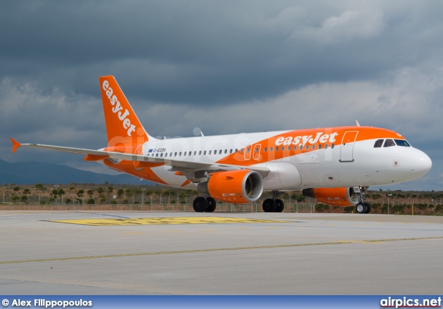 G-EZDK, Airbus A319-100, easyJet