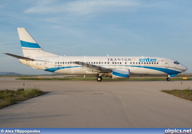 SP-ENB, Boeing 737-400, Enter Air