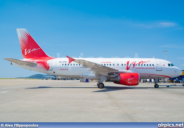 VQ-BTK, Airbus A319-100, VIM Airlines