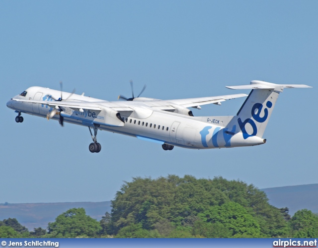 G-JECK, De Havilland Canada DHC-8-400Q Dash 8, flybe.British European