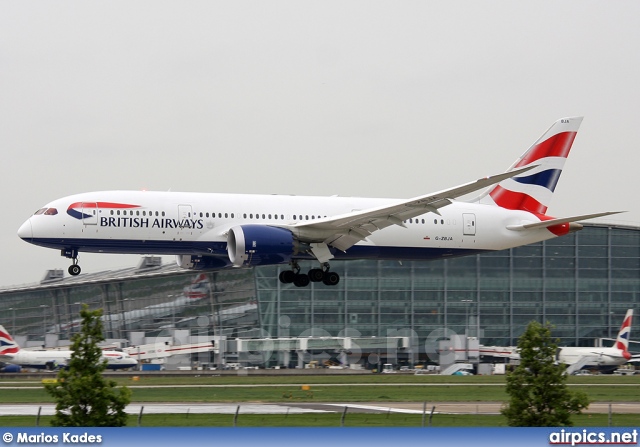 G-ZBJA, Boeing 787-8 Dreamliner, British Airways