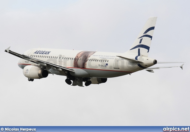 SX-DVU, Airbus A320-200, Aegean Airlines