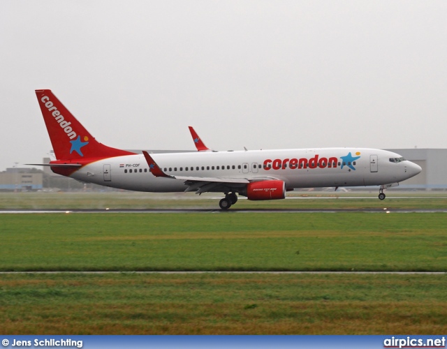 PH-CDF, Boeing 737-800, Corendon Dutch Airlines
