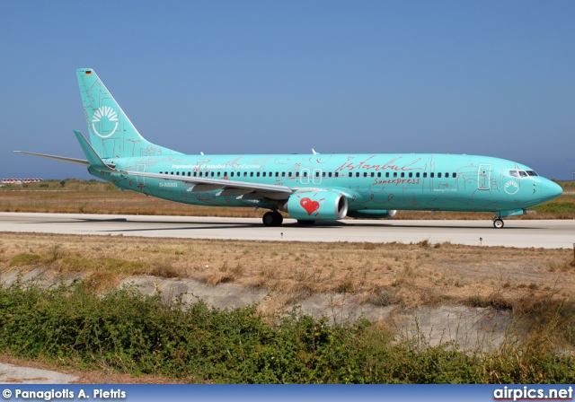 D-ASXO, Boeing 737-800, SunExpress Germany