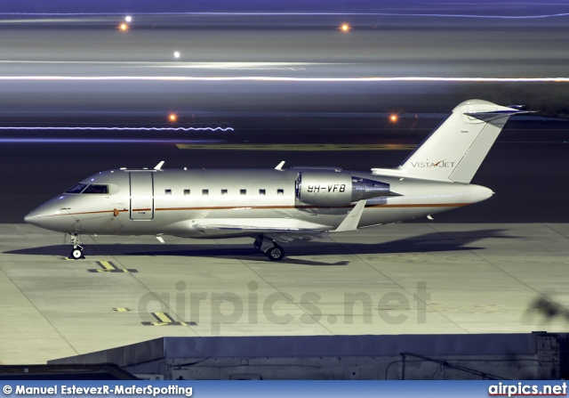 9H-VFB, Bombardier Challenger 600-CL-605, Vista Jet