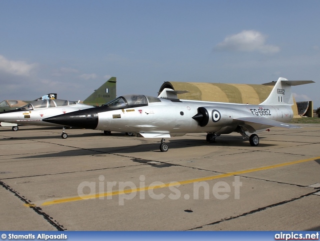 6662, Lockheed RF-104-G Starfighter, Hellenic Air Force