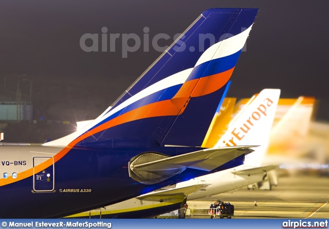 VQ-BNS, Airbus A330-300, Aeroflot