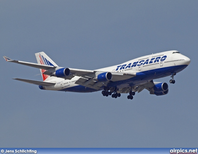 EI-XLH, Boeing 747-400, Transaero